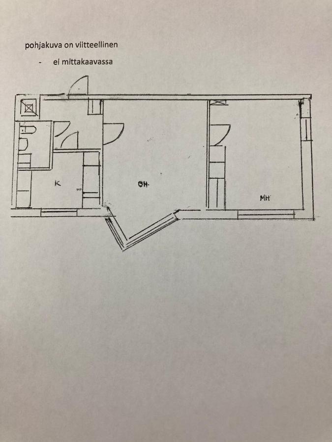 Hh Huoneistot Kaksio Apartman Forssa Kültér fotó